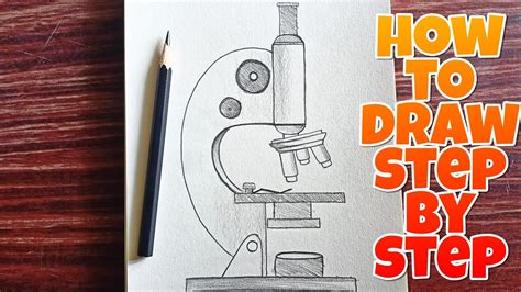 Image result for Compound Light Microscope Sketch Drawing