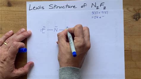 Image result for N2F2 Lewis Structure
