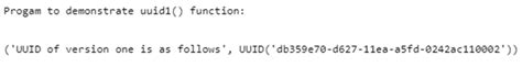 Image result for Uuid in Python in Hindi