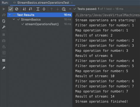 Java Streams Operatrions に対する画像結果