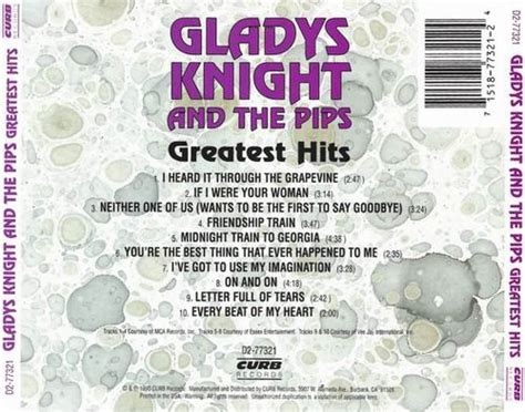 Image result for Gladys Knight and the Pips Greatest Hits