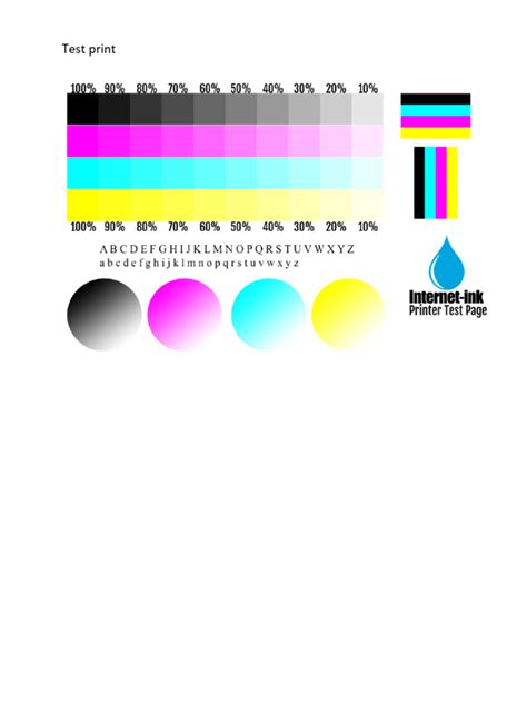 Résultat d’images pour Print Paper Test PDF