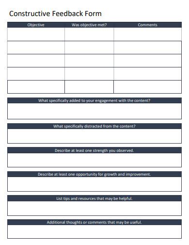 Image result for How to Write Constructive Feedback Examples