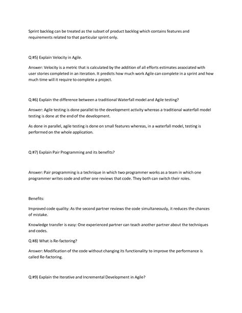 Image result for Agile Testing Interview Questions