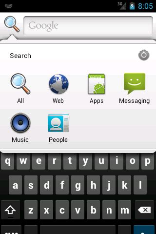 Image result for Android Quick Search Box