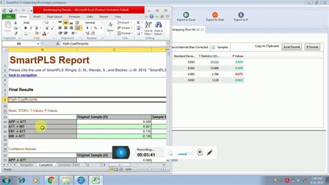 Image result for Bootstrapping SmartPLS