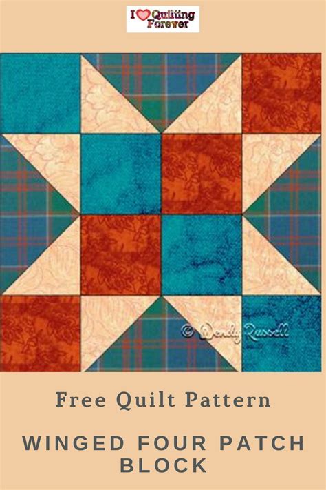 Image result for 4 Square Quilt Block Patterns