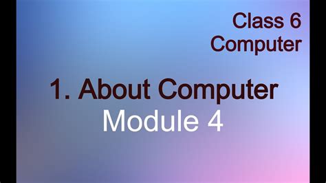 Image result for Computer Module 4