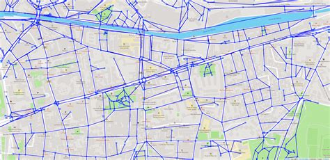 Toradh íomhá ar OpenStreetMap Graph Simplify Directed