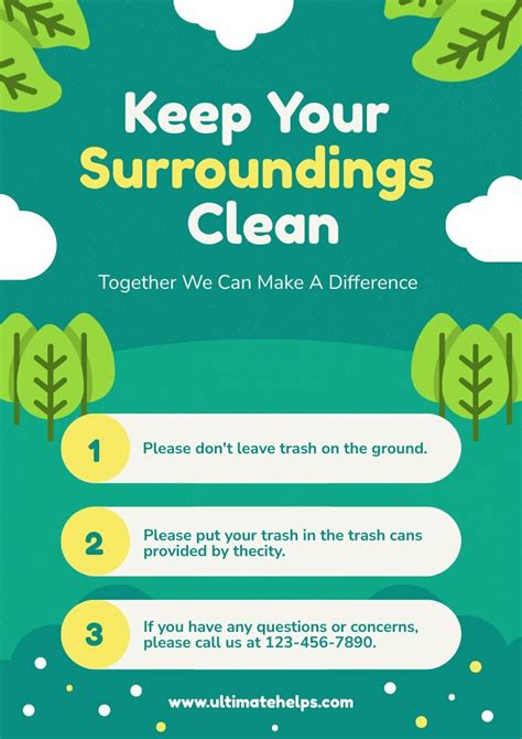 Image result for Keep Clean Poster Design