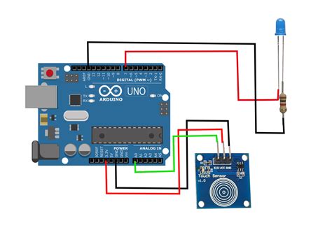 Touch Sensor Simple Program Arduino に対する画像結果