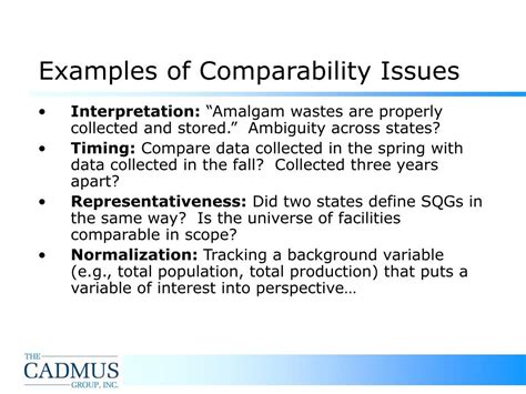 Image result for Comparability Issues