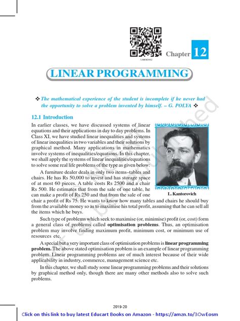 Image result for Linear Programming Free PDF