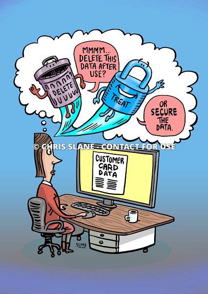 Image result for Securing System and Network Cartoon