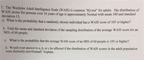 Image result for Wais Normal Distribution