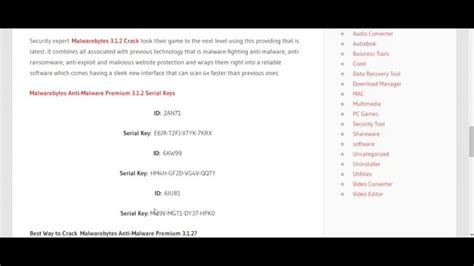 Toradh íomhá ar Malwarebytes Keygen