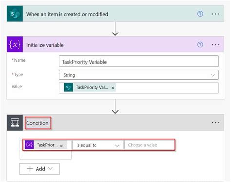 Toradh íomhá ar Power Automate Condition Icon