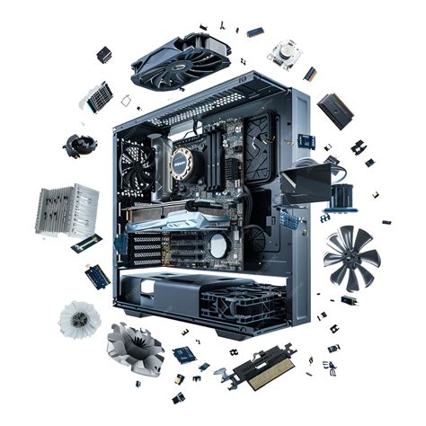 Toradh íomhá ar Hardware Pieces Computer