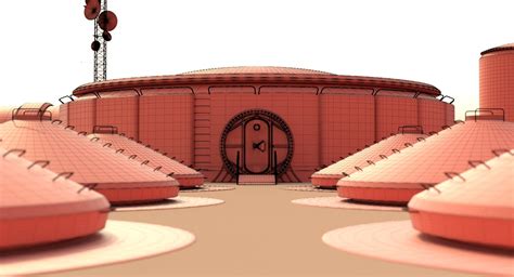Image result for 3D Model of the Mars Base