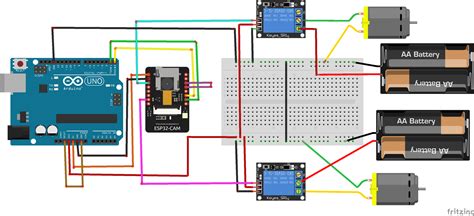 Afbeeldingsresultaten voor Vehicle Counting System Using Esp32 Cam and Arduino and LCD Display
