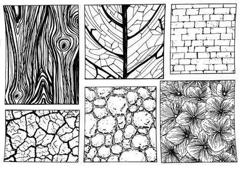 Image result for 1.5 Texture Line Drawing Techiques Worksheet