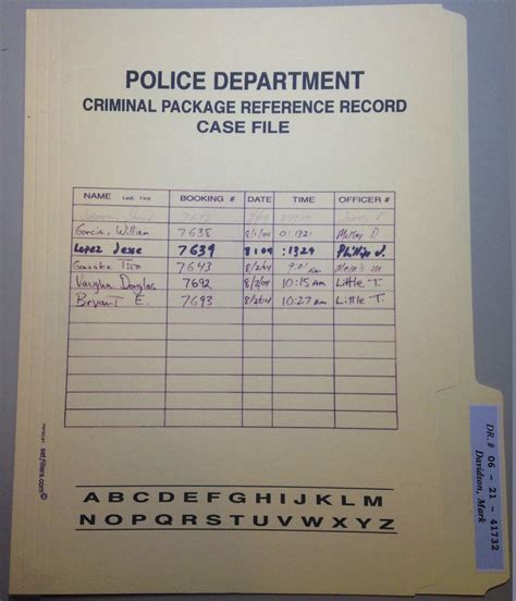 Image result for Criminal Case File Folder Tabs