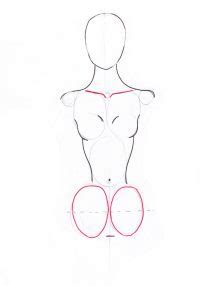 Image result for How to Draw Female Torso Arm Behind Back