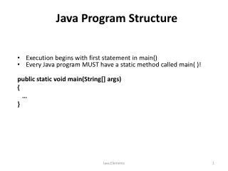 Image result for Java Program Structure Picture