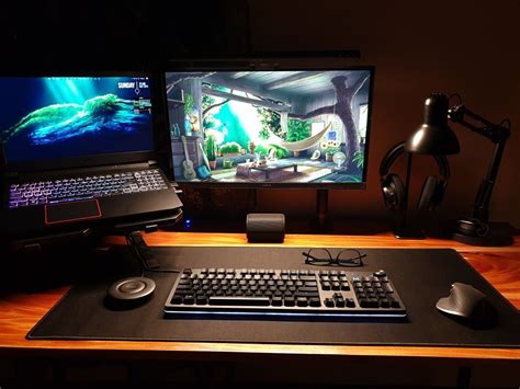 Image result for Gaming Computer Laptop Setup