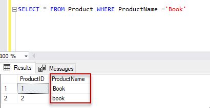 Collation En SQL に対する画像結果