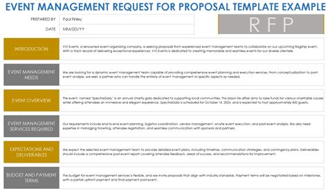 Afbeeldingsresultaten voor Event Management Proposal Example