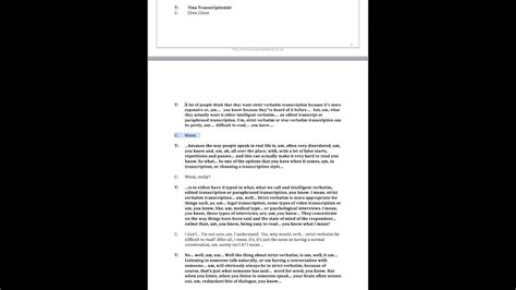 Image result for Verbatim Transcript