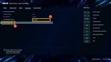 Image result for Asus ROG Secure Boot