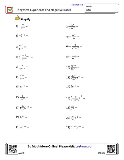 Afbeeldingsresultaten voor How to Factor with Negative Exponents