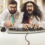 Image result for Two People Computer Meme