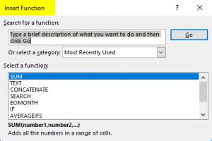 Excel Insert Function Table に対する画像結果