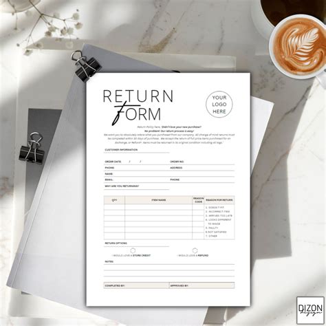 Image result for Contoh Form Return