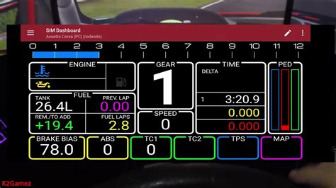 Image result for Sim Racing Dashboard App