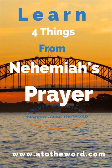 Image result for Elements of Nehemiah Prayer
