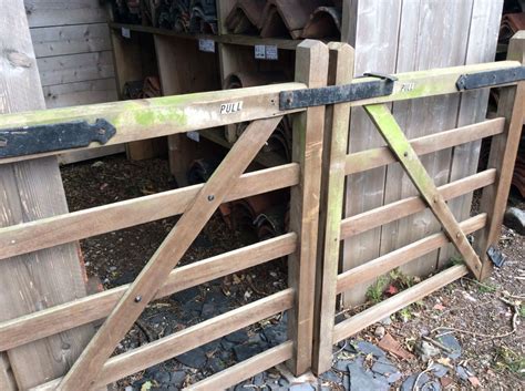 Pair of Small Wooden Gates - Authentic Reclamation