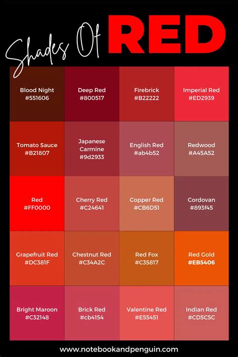 Dark Red Web Color に対する画像結果