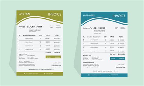Invoice Example Basic に対する画像結果