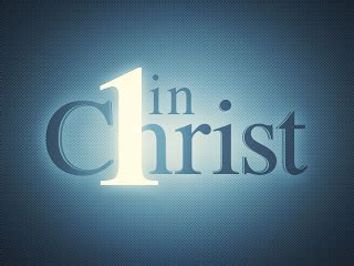 Image result for Photo of Words One in Christ