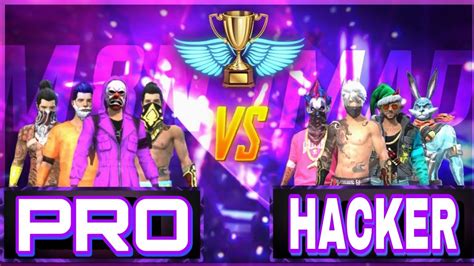 Image result for Free Fire Hacker vs Pro 4