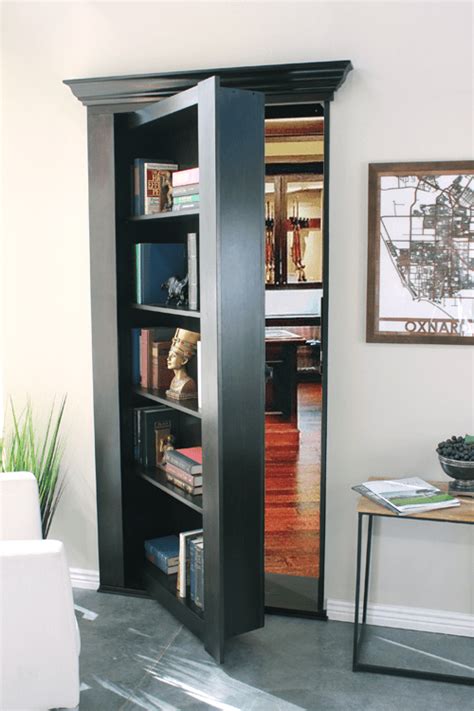 Image result for Bookshelf with Hidden Compartment