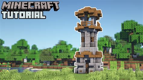 Toradh íomhá ar Minecraft Tower Tutorial