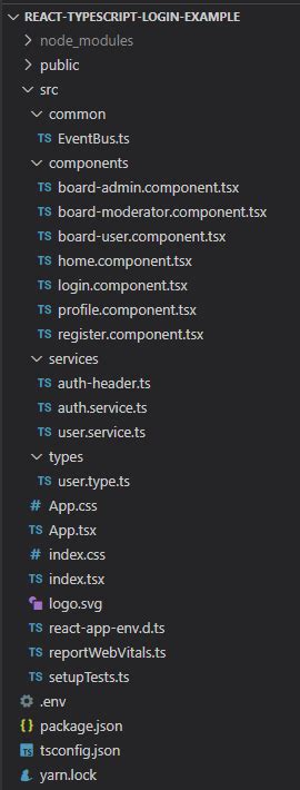 Image result for TypeScript Simple User Profile React