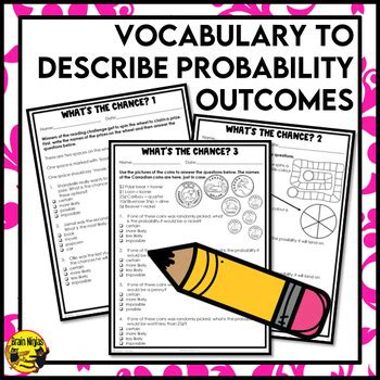 Toradh íomhá ar Probability Outcomes Worksheet