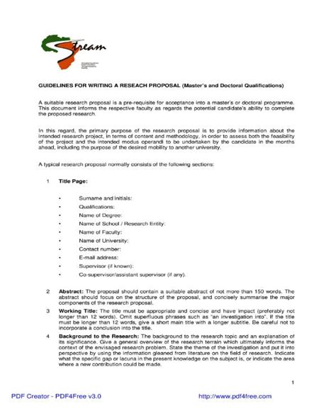 Toradh íomhá ar Topic Proposal Writing Examples