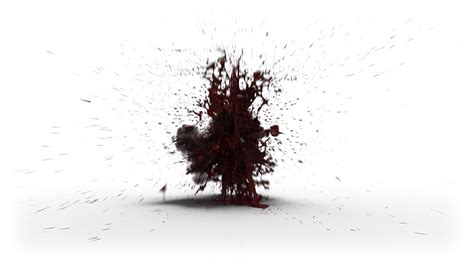 Image result for Blood Exploded No Background